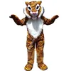 Nouveau adulte tigre mascotte Costume haut dessin animé Anime thème personnage carnaval unisexe adultes taille noël fête d'anniversaire tenue de plein air costume