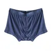 Underbyxor 3PC Silk Underkläder Men 100% Silk Underwear Men's High Quality Brand Natural Fabric Underwear 230330