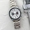 Omeg montres-bracelets pour hommes 2023 nouvelles montres pour hommes tous les cadrans de travail montre à quartz de haute qualité haut de gamme marque de luxe chronographe horloge mode speedmaster ceinture en acier