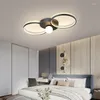 Deckenleuchten Moderne einfache kreisförmige LED für Schlafzimmer Wohnzimmer Arbeitszimmer warme kreative nordische Atmosphäre Innenmode Leuchte