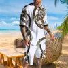 Chándales de los hombres Chándal de los hombres de verano Dólares Camiseta Pantalones cortos Conjunto Traje casual Moda Jogging Trajes Ropa al aire libre Hombre Streetwear W0329