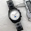 Omeg Relojes de pulsera para hombres 2023 Nuevos relojes para hombre Todos los diales funcionan Reloj de cuarzo Alta calidad Marca de lujo superior Reloj cronógrafo Accesorios de moda Cinturón de acero DE V