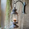 Świece Nordic Retro Holder Decor Lantern Old Designer Wedding Glass European Candelabro Dekoracyjne świece