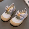 Eerste wandelaars Baxinier schattige baby eerste wandelschoenen kleine meid zacht en comfortabel wandelschoenen schattig non slip kinderprinses casual schoenen 230330