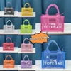 Top Borse a tracolla firmate Borsa da spiaggia alla moda Gelatina trasparente Borsa da donna di tendenza da strada ad alta capacità Borse di marca Temperamento da ragazza Cross Body