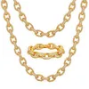 Party Jewelry 10mm 18k Gold Plated Brass Aaaaa Zircon Iced Out o Chain Cuban Link Necklace for Men