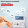 Nouveau à la maison Instrument de beauté Le plus récent Portable 755nm 808nm 1064nm 3 Longueur d'onde 808nm Diode 808nm Machine d'épilation pour salon