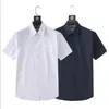 Люксрийные дизайнеры мужской бизнес-повседневной рубашка мужская полосатая рукава с длинными рукавами.