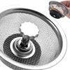 Kitchen Water Sink Filter Sink Mesh Strainer Kitchen Tool Stainless Steel Bathroom Floor Drain Cover Shower Hair Catcher