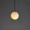 Lampes Suspendues Cuivre Boules De Noël Lumières Vintage Boule Ovale Plafond Suspendu Salle A Manger Els Cercle Lumière