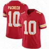 Travis Kelce Patrick Mahomes Football Jersey Isaih Pacheco Chris Jones Harrison Butker Nick Bolton Ross L'Jarius Sneed Creed Humphrey Rashee Rice Trent McDuffie