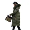 Femmes Trench Coats Qualité 2023 Hiver Femmes Long Manteau Chaud Fausse Fourrure À Capuche Parkas Femme Ouatée Doudoune Coton Vêtements