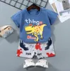 The latest body pijama short sleeve suit cotton T-shirt baby summer children clothes home clothes many styles to choose from support customized logo