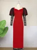 Plus storlek klänningar spets lapptäckstorlek älskling hals långärmad bodycon elegant damkväll kändis cocktail party outfits 4xl 230330