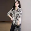 Женские блузки прекрасные китайские шелковые рубашки