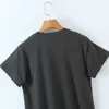 Женская футболка, летняя винтажная футболка с принтом черепа, женские топы, футболки с круглым вырезом, свободная женская повседневная женская одежда в стиле Харадзюку 230329