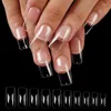 False Nails 100PCS Transparent Full Paste Handmade Wearable Nail Detachable Fake Patch Manicure Piece Decoration Tools Acrylic