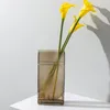 Vaser modern hydroponisk vas minimalistisk konstgjorda blommor lyx unikt vardagsrum design vaso dekorativo hushållsdekor