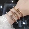 designer carti armband armband Titanstål icke blekande Armband dam Rose Gold Diamond Armband ins nisch Design Armband NYHET