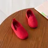 Athletic Outdoor Children Shoes Cotton Flats For Kids Boys Girls Shoes Soft Baby Sneakers Red Beige Breathable Ballet Falts Gilr Sandals C01314 W0329