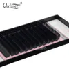 Outils de maquillage pleine taille 20 pièces noir mélange ensemble d'extension de cils personnels soie de vison faux matériel coréen 230330