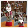 Decoraciones navideñas, muñeco de Papá Noel para mesa, regalo de año, muñeco de nieve para el hogar, juguetes para niños, 2 uds., juguete de decoración navideña