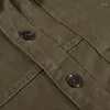 Giacche da uomo Camicie Giacca da uomo Manica lunga Colletto rovesciato Be All-match Top Camicia da uomo in puro cotone con bottoni