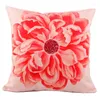 Pillow 5 Colors Flower Printed Decorative Cover 45 Red Blue Plant Home Sofa Chair Office Car Bed Pillowcase