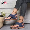Sandaler Summer Oxford Women Flats tofflor Pu Leather Flip Flops Belt Buckle Female Shoes Rom Fashion Slides 230330