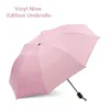 Umbrellas Folding Sunny Umbrella Dual-use Sun Three Fold Fully Automatic