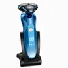 Afeitadoras eléctricas, maquinilla de afeitar rotativa, recortadora de barba, máquina de afeitar de corte de pelo recargable, cortadora para hombres, resistente al agua 230330