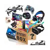 Przenośne głośniki tajemnicze pudełko Elektronika losowe pudełka urodzinowe Dziwione Prezenty Adt Lucky, takie jak drony inteligentne zegarki Bluetooth Drop dhdhv