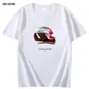 Herren T-Shirts Charles Leclerc T-Shirt Damen Kurzarm Top 100 Baumwolle Übergroße Y2K-Kleidung Lustige Videospiele Männer Kleidung T-Shirts 230329