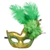 Party Masks Feather Masquerade Masks Carnival Accessories Show Party Christmas Gift Easter Halloween Eye Mask Sexy Dating Toys 230329