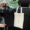 Aggiornamento Pretty Girl Scatola per fazzoletti per auto Assetto Seggiolino auto Poggiatesta Appeso Portacarte Organizzatore Accessori interni per auto Reticolo stereoscopico a bolle Appeso scatola per fazzoletti