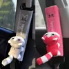 Cartoon Car Seat Belt Cover Cute Decoration Soft Shoulder Pad Flannel Warm SeatBelt Cushion Protector Auto Accessories