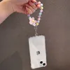 Cell Phone Straps Trendy Beads Mobile Phone Chain Women Girls Cellphone Strap Anti-Lost Lanyard Hanging Cord Jewelry Bracelet Keychain