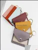 Keychains Fashion Accessories Unisex Key Pouch Leather Purse Keyrings Mini Wallets Coin Credit Card Holder 7 Colors Drop Delivery 6050271