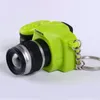 Keychains Cute Fashion Camera Led With Sound Charm Key Holder Keychain Fancy Toy Ring Gift Keyring BL7001