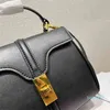 Tasarımcı Messenger Crossbody Çantalar Kadın Deri Çanta Moda Klasik Kilit Buckle Cüzdanlar Yumuşak Zarif