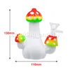 Gros Silicone Bongs Pipes À Eau Narguilés Dab Rigs avec bols en verre accessoire de fumée pipe à fumer