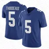 0 Brian Burns Kayvon Thibodeaux Football Jersey Tommy Devito Daniel Jones Dexter Lawrence II Taylor Deonte Banks Jalin Hyatt Devin Singletary Eli Manning Okereke