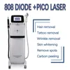 Professionele 808nm diode laser haarverwijderingsmachine verwijderen vlekken koolstofschepen schoonheidsapparaat 810 picosecond nd yag tattoo verwijdering