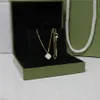 Mode Mini Hanger Ketting Designer Kettingen Dames Sieraden Fritillaria Klaver Ontwerp Goud 4 Kleur Elegant Temperamenteel