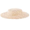 Chapeaux à large bord seau 10 pièces Mini haut maïs paille artisanat faisant Fascinator chapellerie fournitures été soleil personnalisé A224 230330