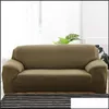 Stuhlhussen 1/2/3/4-Sitzer Sofa Er Polyester Volltonfarbe Rutschfeste Couch Ers Stretch Möbelschutz Wohnzimmer Sofa Sliper Dr. Dhndy