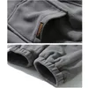 Men's Tracksuits Men's Fashion Trends Warm Casual Sportswear Men's Sportswear and Pants 2PC Comfortable Wool Men's Jogging Set Ropa 230330