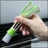 Cleaning Brushes Car Air Conditioner Vent Outlet Brush Meter Detailing Cleaner Blinds Duster Drop Delivery Home Garden Housekee Orga Dhmpp