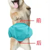 Chien Vêtements Grande Couche Sanitaire Physiologique Pantalon Réutilisable Teddy Doré Mâle Shorts Sous-Vêtements Mémoires Animal De Compagnie