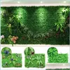 Декоративные цветы венки искусственные травяные газоны 40x60 см. Окружающая среда
